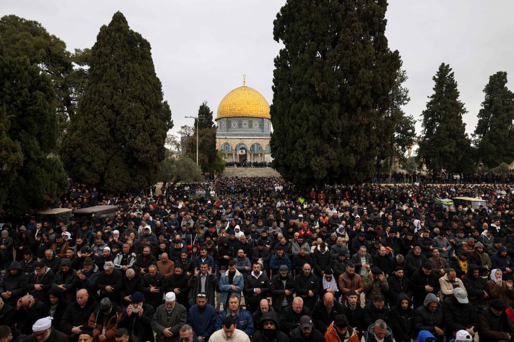 Ramadan Friday Prayers in Al-Aqsa Mosque