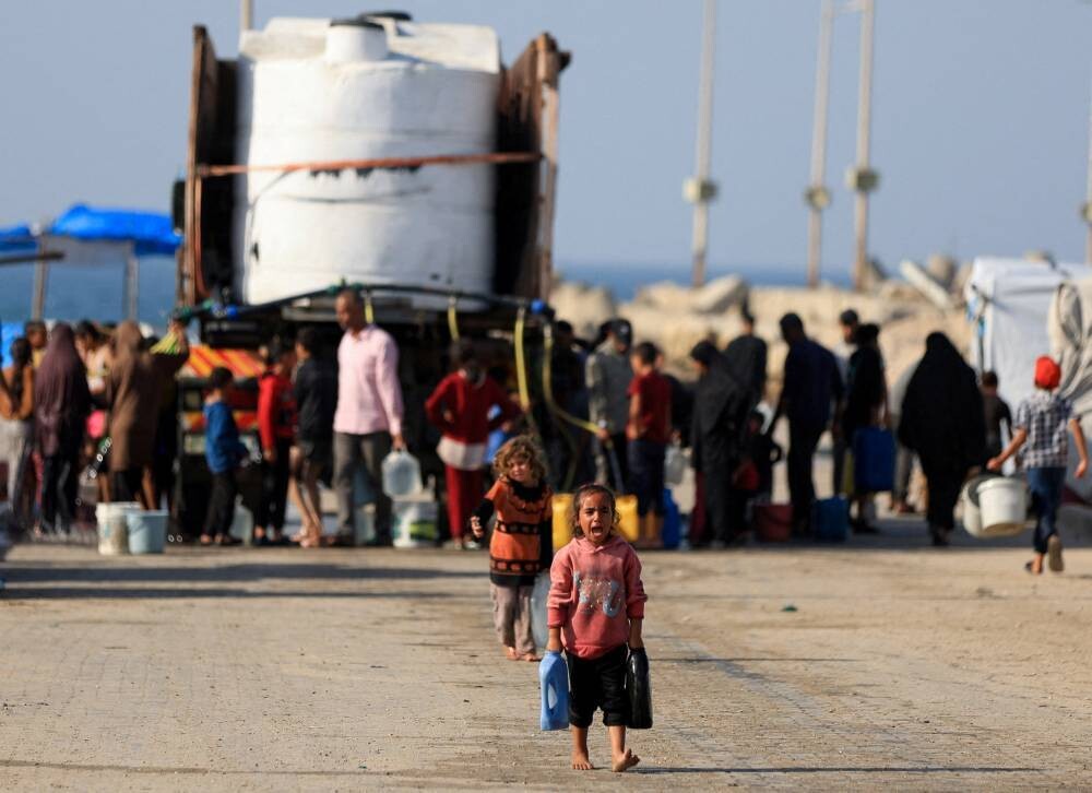 Gaza-based company reports threat of fresh water supply disruption