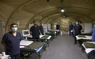 Эмиратский полевой госпиталь продолжает оказывать медицинские услуги в Рафахе, Палестина