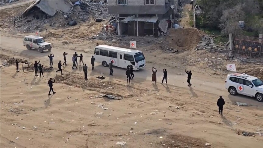 Arrival of Palestinian Prisoners in Ramallah