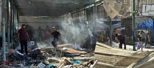 Deadly Israeli Shelling Hits UN School in Yabalia