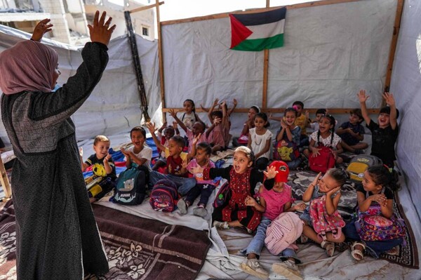 School in Gaza Opens for First Time Since War Began