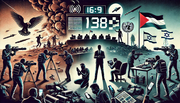 Международные журналисты призывают к прекращению огня в Газе