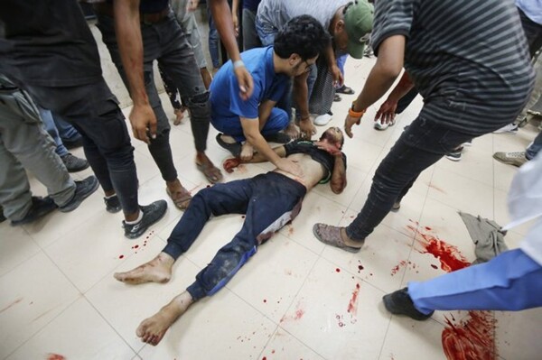 Воздушная атака в Газе оставляет мертвых и раненых