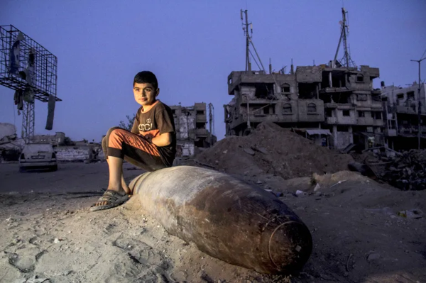 Children in Gaza at Risk from War Remnants