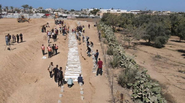 Israel Returns Bodies of 30 Palestinians to Gaza